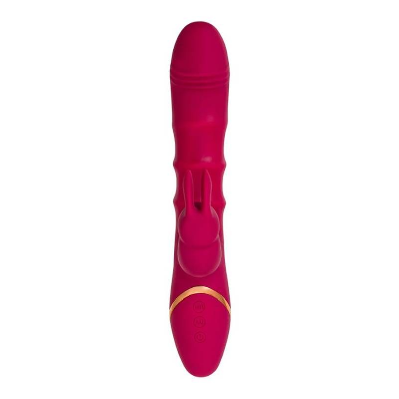 JOS Tenty Rabbit Vibrator – Twisting Rings, Dual Delight