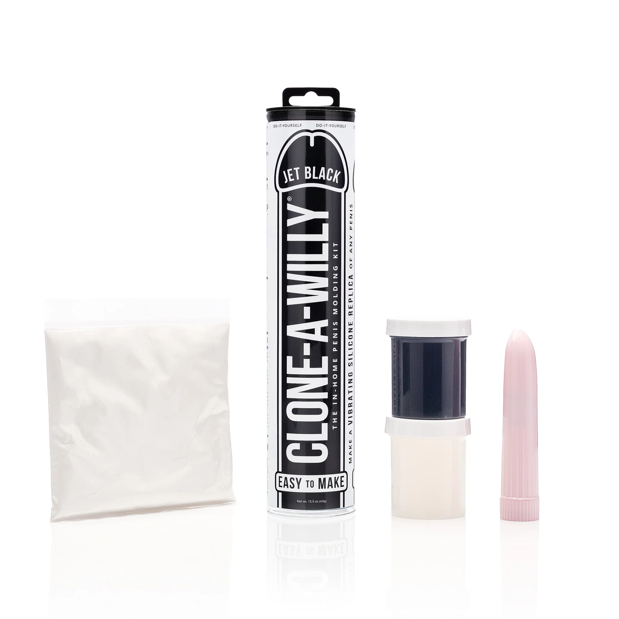 Jet Black Clone A Willy DIY Homemade Dildo Kit | The Love Shop