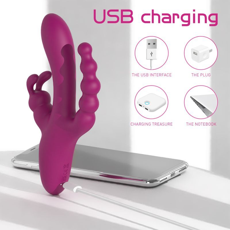 Joker Triple Ecstasy Vibrator – Thrills in All the Right Places