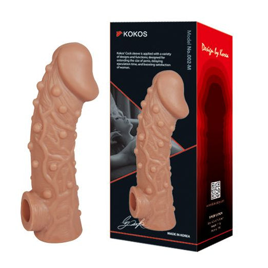 Kokos Cock Sleeve Beaded Texture 2 Medium | The Love Shop