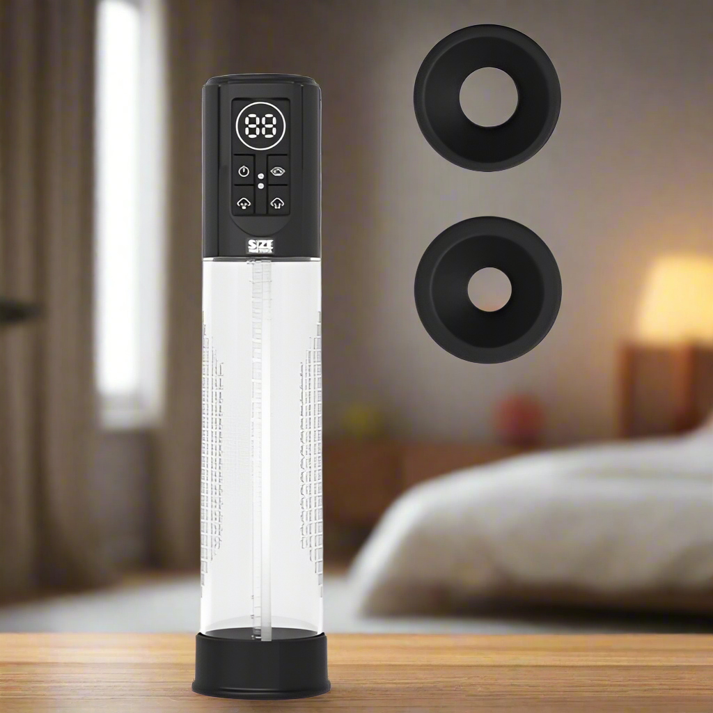 LCD Display Automatic USB Penis Pump – Hands-Free Suction Power