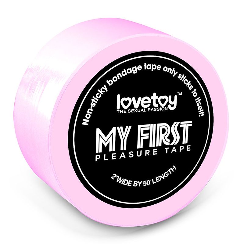 Lovetoy Non-Sticky Bondage Tape – No-Glue Restraint