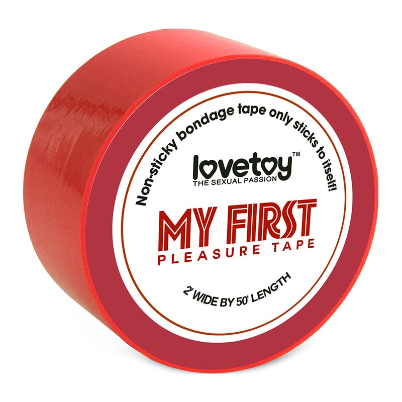 Lovetoy Non-Sticky Bondage Tape – No-Glue Restraint
