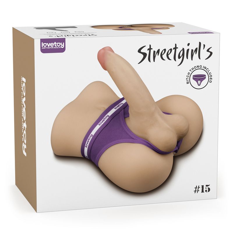 Lovetoy Steven Bendable Dildo Male Butt – Lifelike & Naughty
