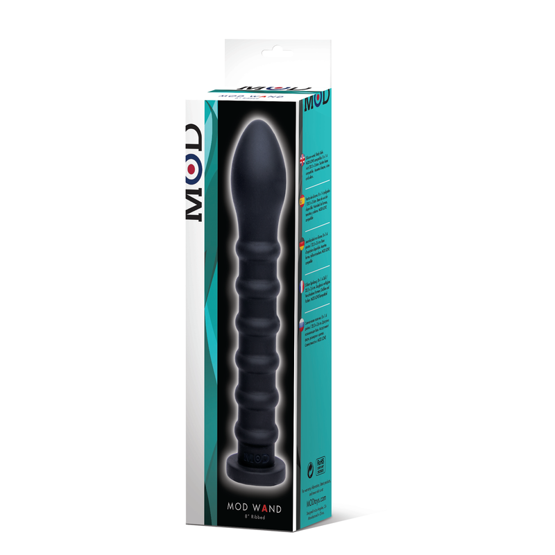 MOD Wand Ribbed Black Thruster Attachment | The Love Shop