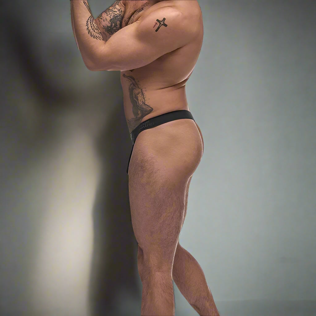 Male Power Grip & Rip Thong – Breakaway Pouch Tease