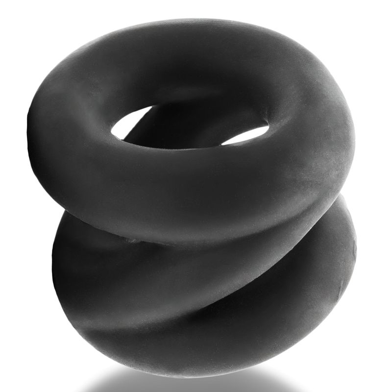 Oxballs Z-Balls Night Zig-Zag Cock Ring & Ball Stretcher