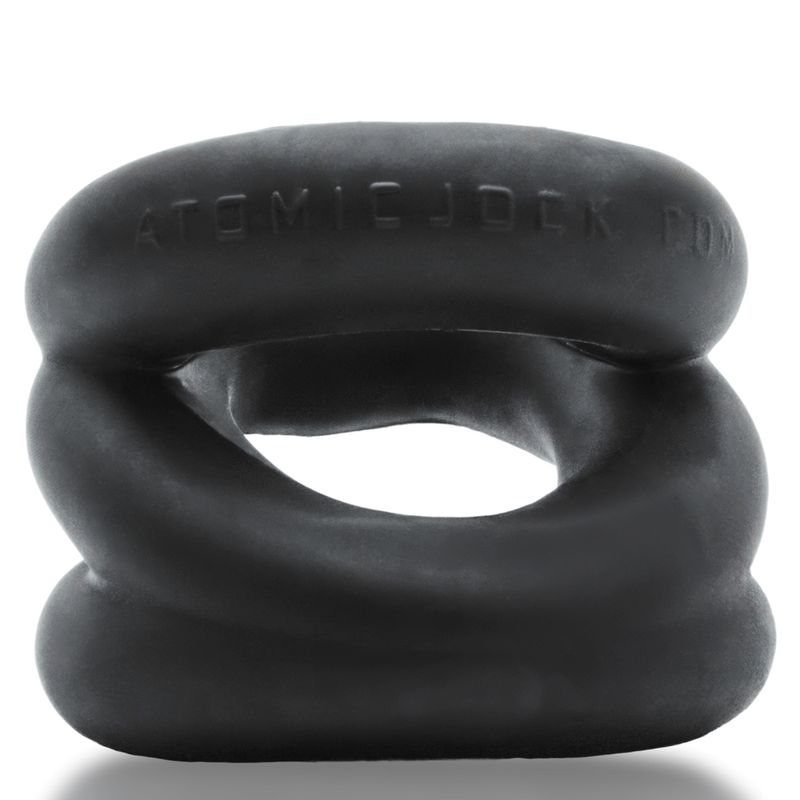 Oxballs Z-Balls Night Zig-Zag Cock Ring & Ball Stretcher