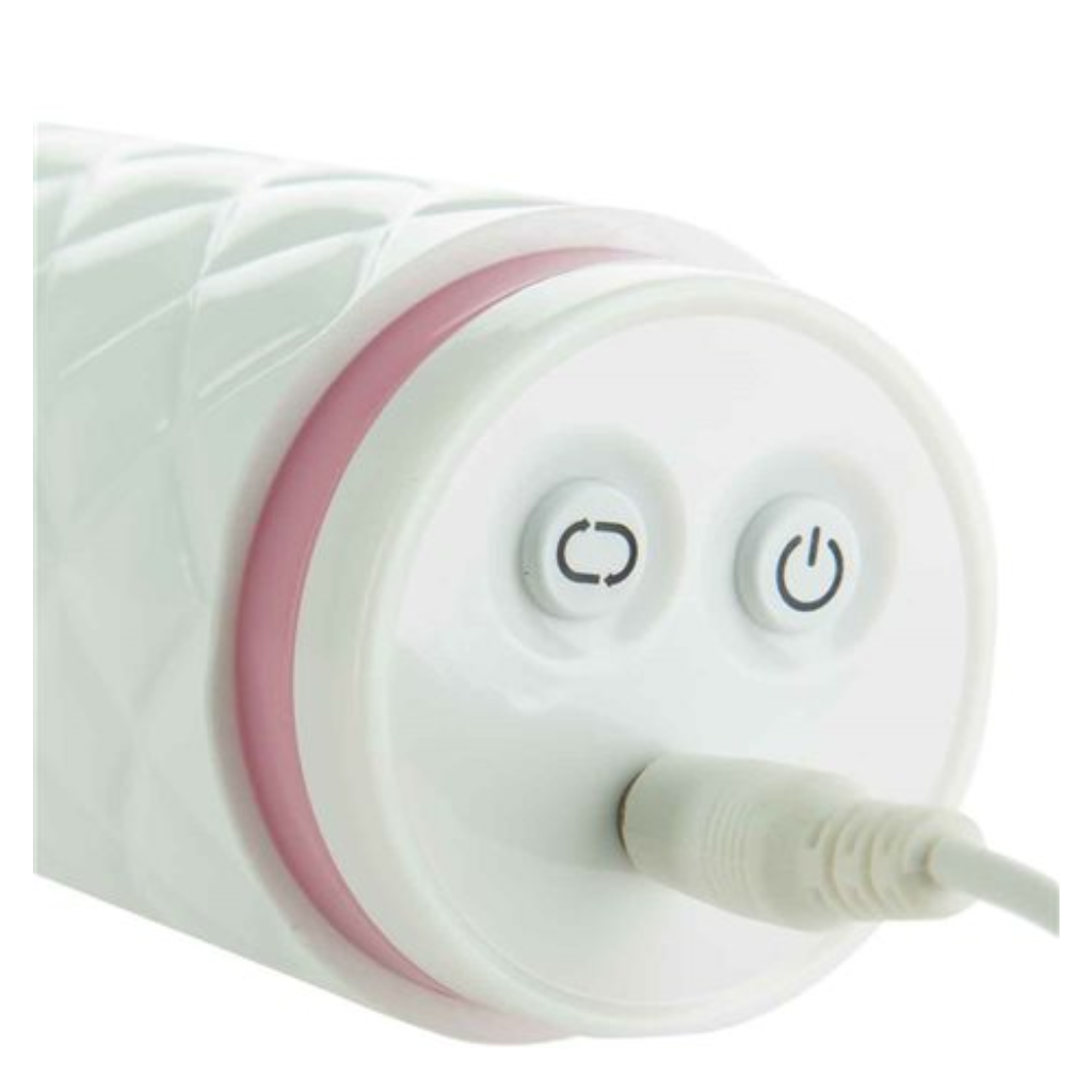 Pillow Talk Feisty Pink Thrusting Vibrator with Swarovski Crystal