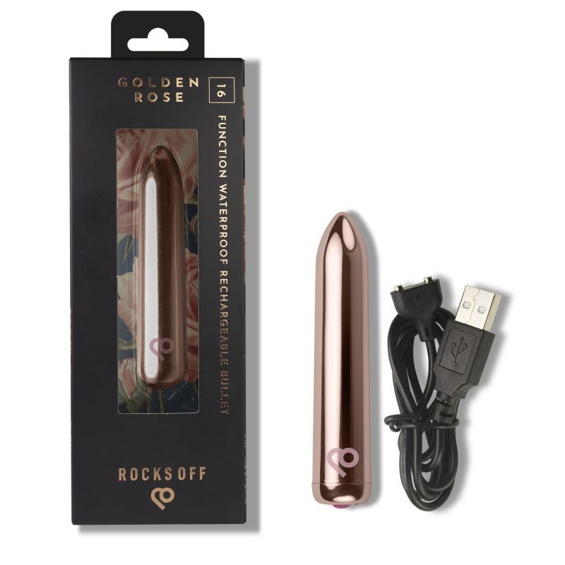 Rocks Off Rechargeable Bullet – Luxe Power in Your Pocket