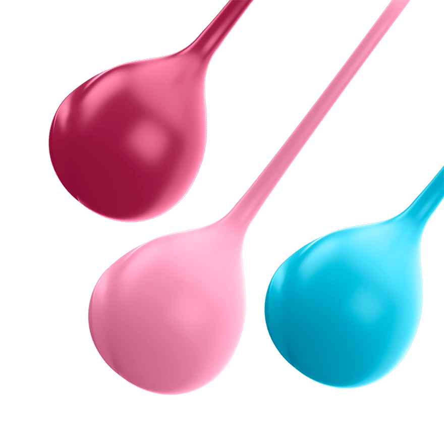 Satisfyer Strengthening Balls – 3 Weights, Orgasm Training