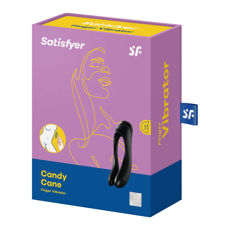 Satisfyer Candy Cane Finger Vibrator – Small & Mighty