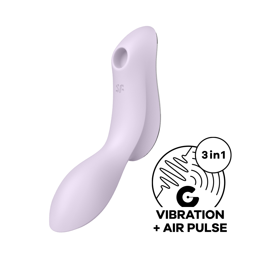 Satisfyer Curvy Trinity 2 – Triple Action Air Pulse + Vibe