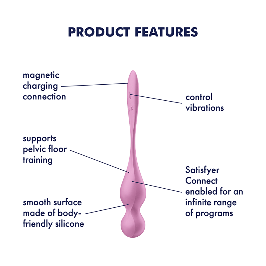 Satisfyer Love Birds 1 – App-Controlled Kegel Vibe with Vibration