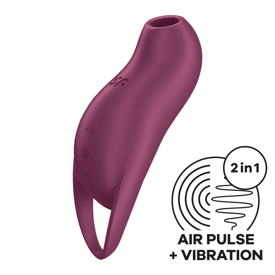 Satisfyer Pocket Pro 1 – Air-Pulse & Vibe in Your Palm