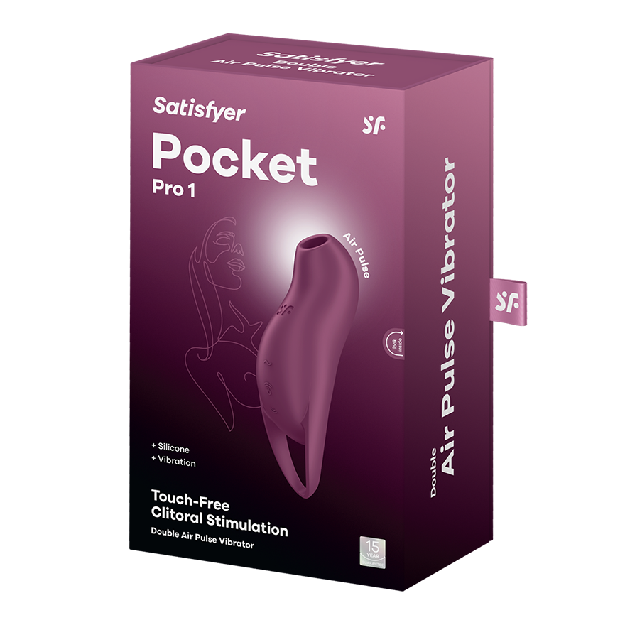 Satisfyer Pocket Pro 1 – Air-Pulse & Vibe in Your Palm