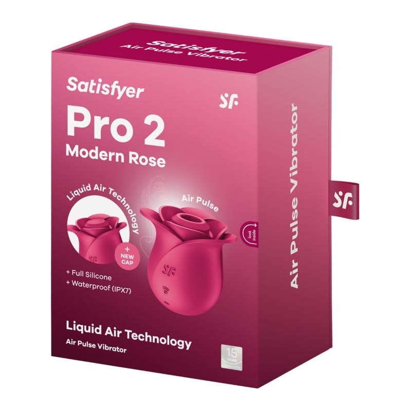 Satisfyer Pro 2 Modern Blossom – Liquid Air Clit Stimulator Pink