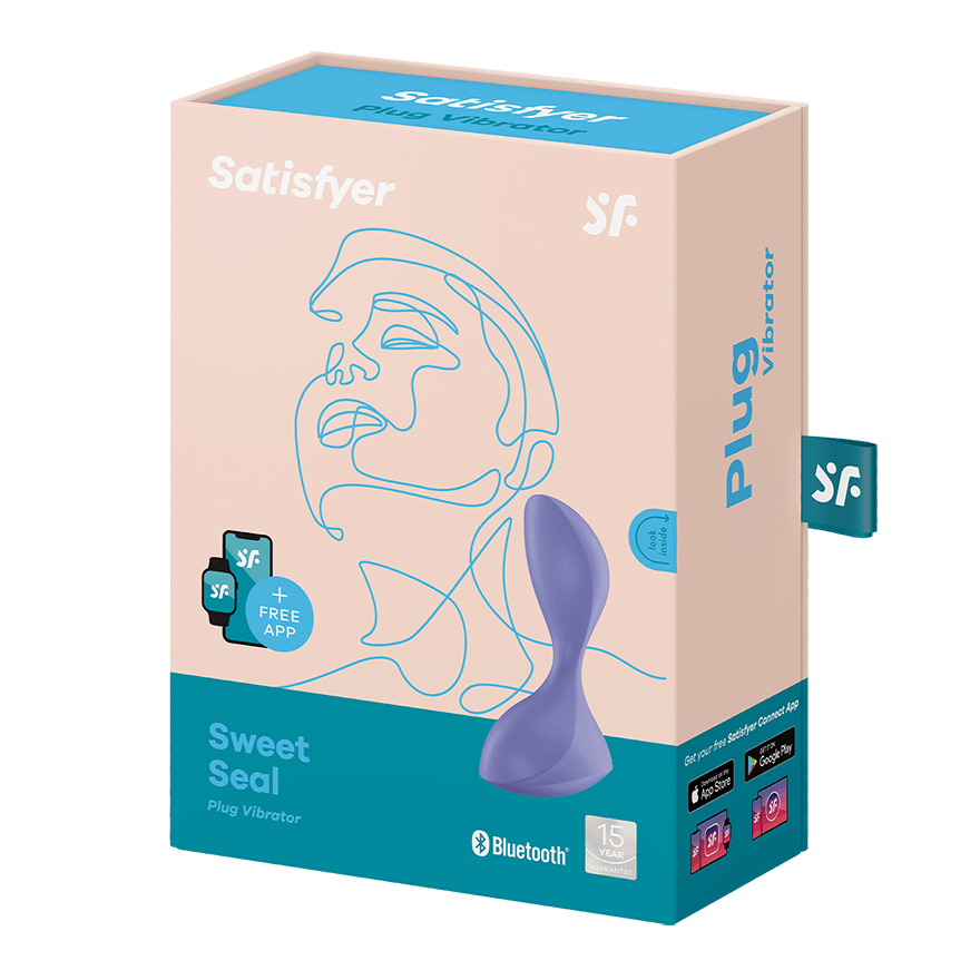Satisfyer Sweet Seal App Control Vibrating Butt Plug – Custom Pleasure