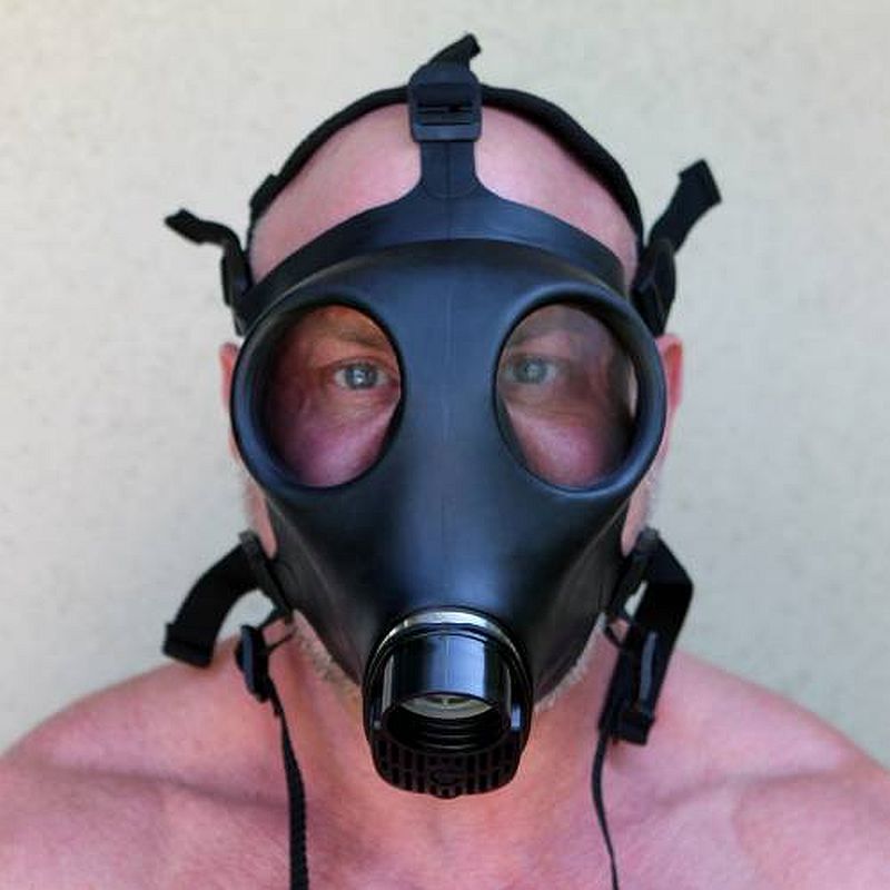 Sport Fucker Adjustable Rubber Gas Mask | The Love Shop