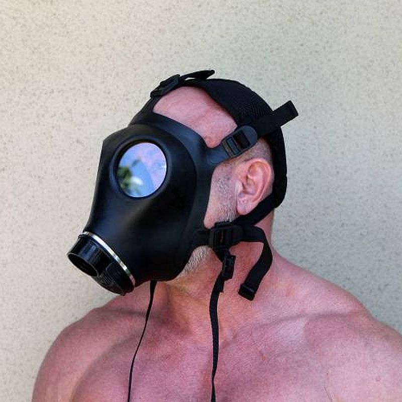 Sport Fucker Adjustable Rubber Gas Mask | The Love Shop