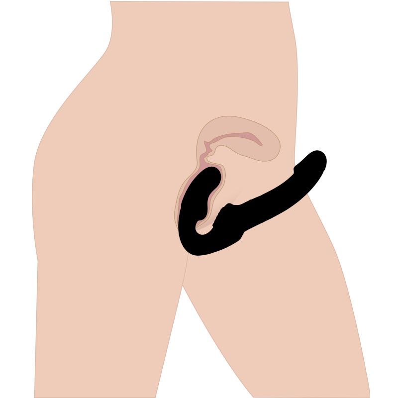 Strap U Revolver II Strapless Strap-On Dildo – Double the Thrill