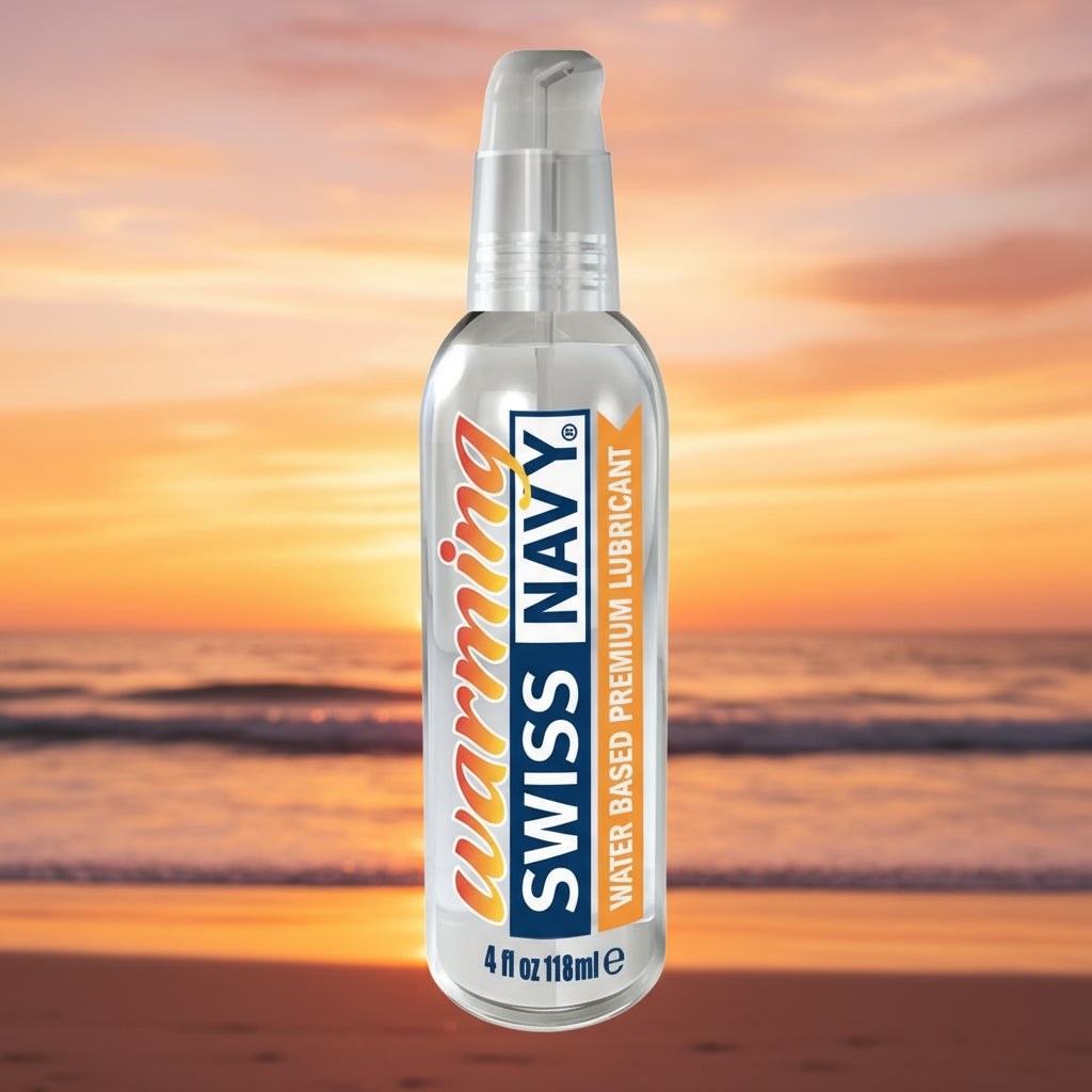 Swiss Navy Warming Water Based Lube – Turn Up the Heat 118ml