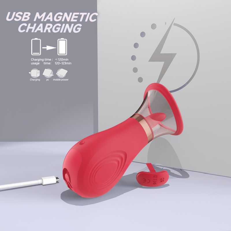 Sybil 3-in-1 Sucking, Licking & Teasing Stimulator – Sensory Overload