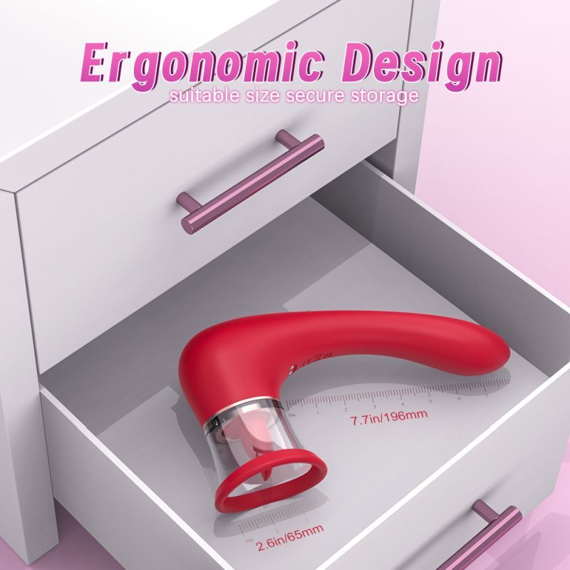 Trumpet 3-in-1 Vaginal Stimulator – Suck, Lick, Vibe Your Way to Bliss