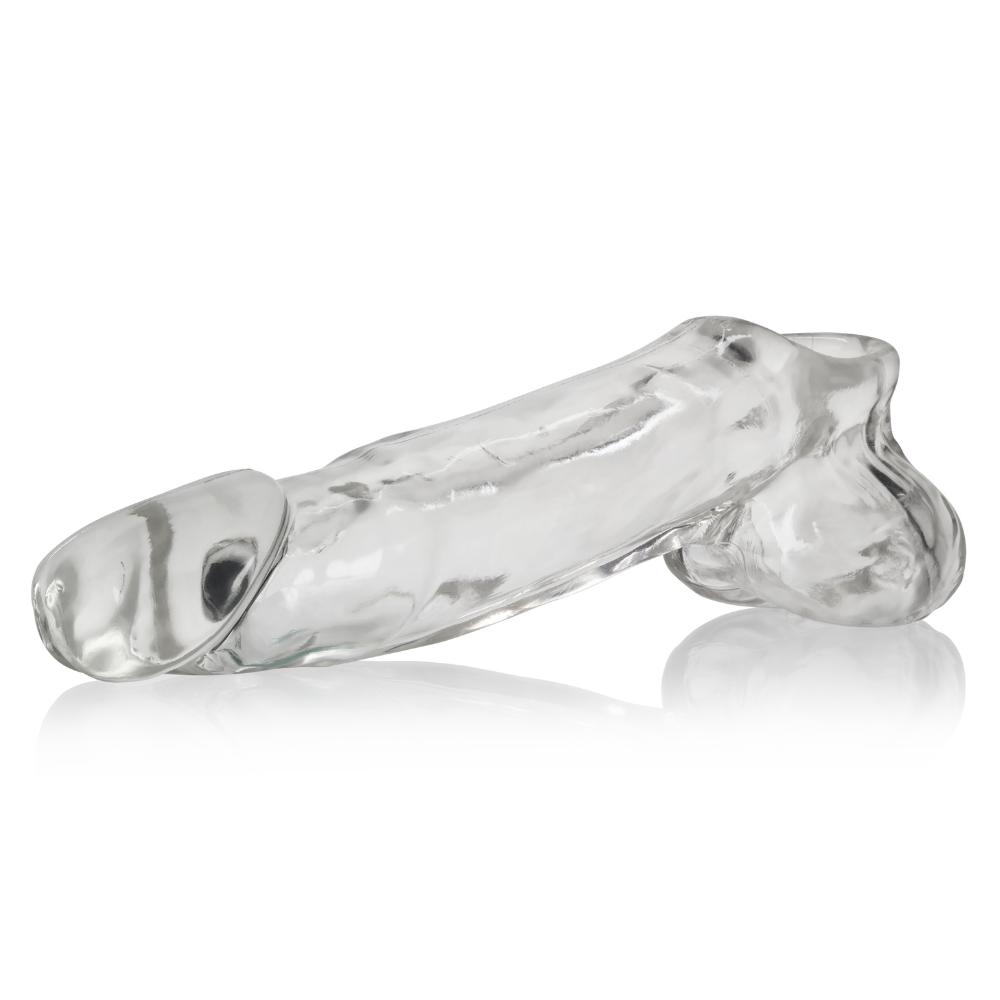 Daddy Cocksheath with Ball Sheath Clear by OxBalls – Unstoppable Force