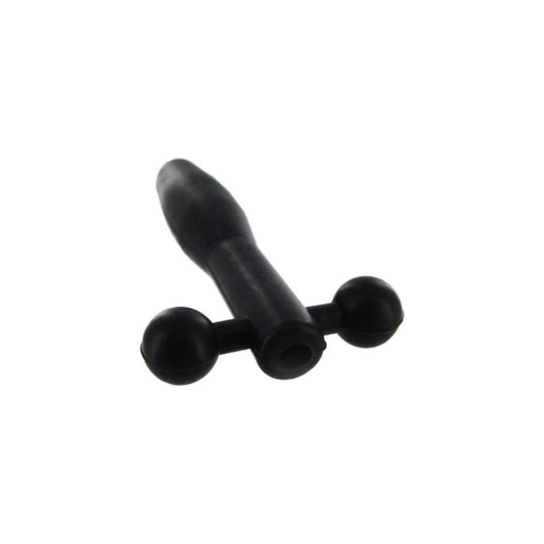 Silicone Cum-Thru Barbell Penis Sound Plug Master Series