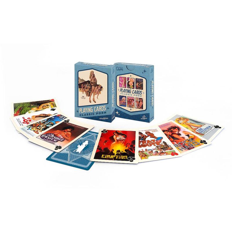 Vintage Porn Playing Cards – Retro X-Rated Poster Deck