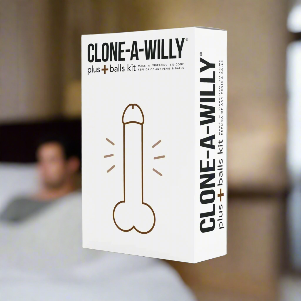 Deep Skin Tone Clone a Willy Plus Balls DIY Homemade Dildo Kit