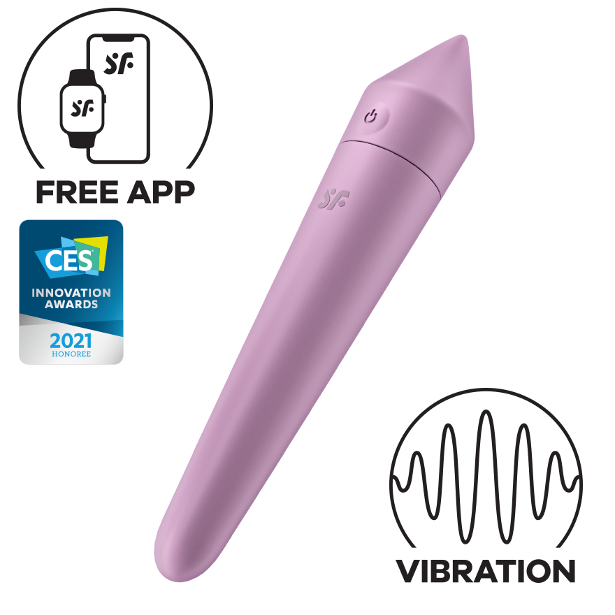 Satisfyer Vibrating Ultra Power Bullet 8 Lilac