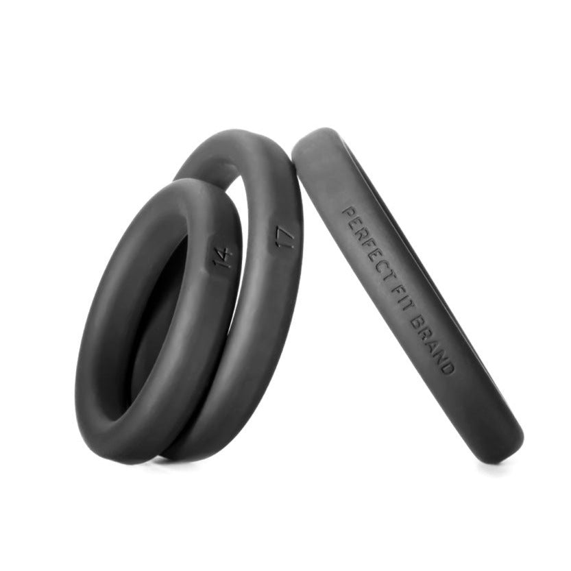 Xact-Fit Silicone Rings 3 Ring Kit – Precision Cock Ring Sizing System