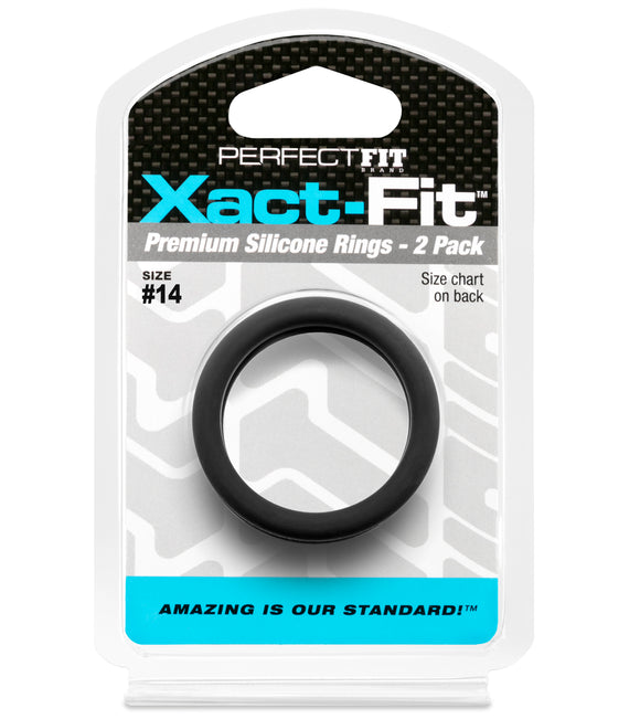 Xact-Fit #14 Cock Ring 2 Pack