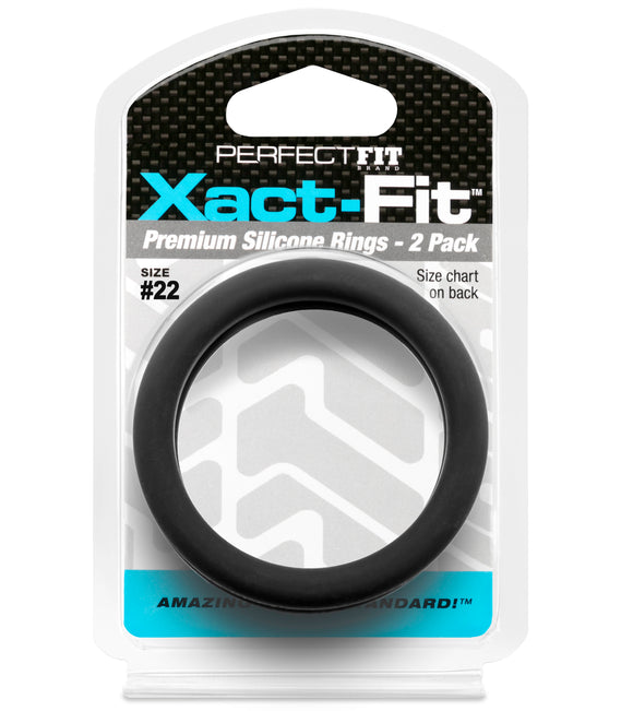 Xact-Fit #22 Cock Ring 2 Pack