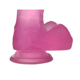 Jelly Studs Crystal Dildo Medium Pink