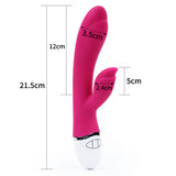 Dreamer Two Rechargeable Silicone Vibrator Red