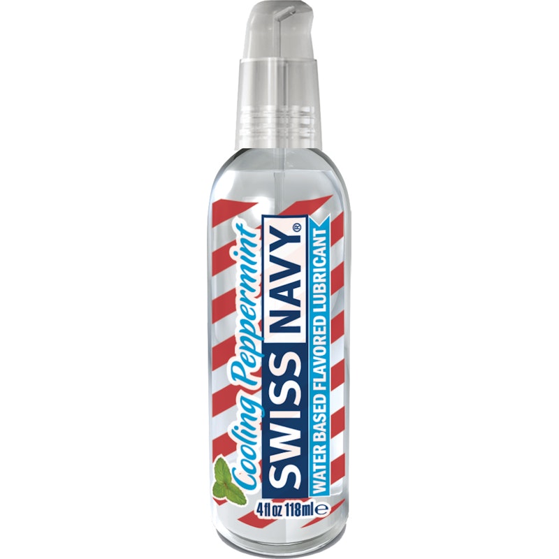 Swiss Navy Cooling Peppermint Lubricant 4oz/118ml