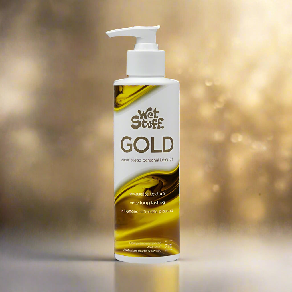 Wet Stuff Gold Lubricant Pump 270g - Extra Long Lasting
