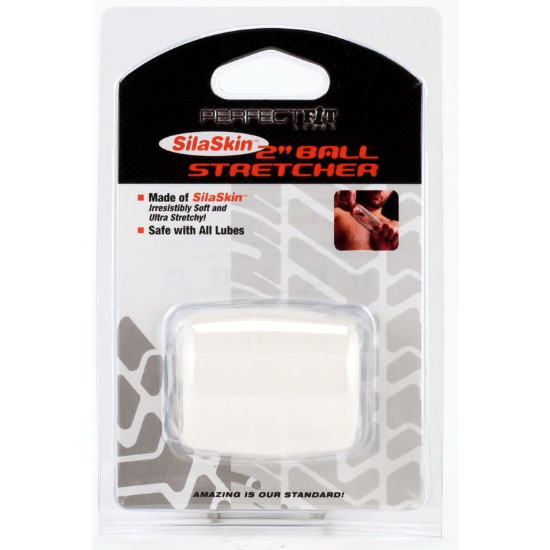 Perfect Fit SilaSkin 2-inch ball stretcher Clear in retail packaging