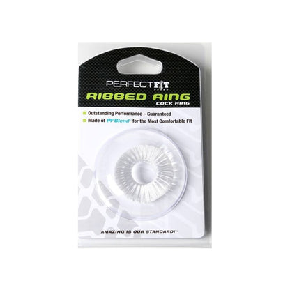 Ribbed Ring Clear