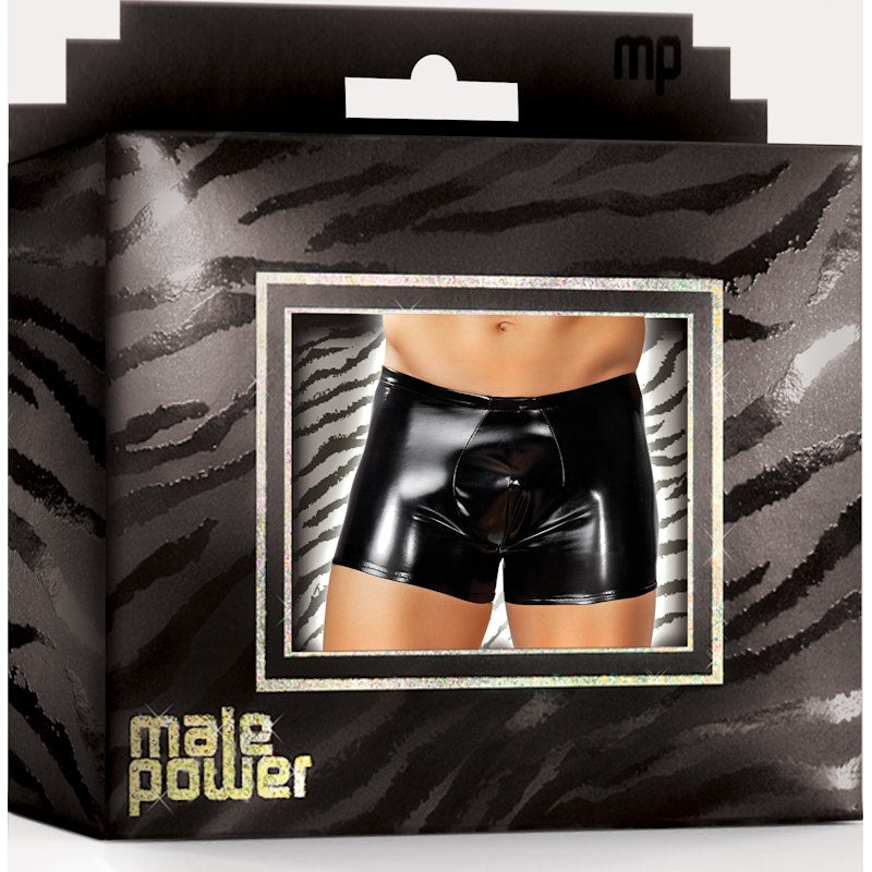 Male Power Pouch Short Small Black