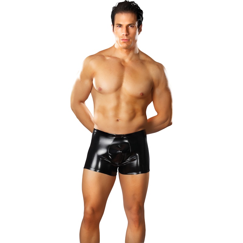 Male Power Pouch Short Small Black