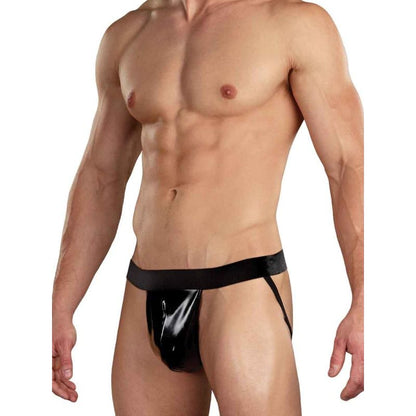 Male Power Jock Wet Look Large/Extra Large