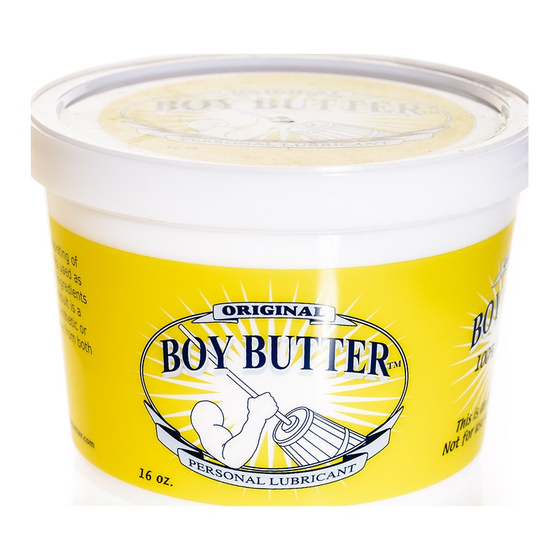 Boy Butter Original Coconut Oil Organic Silicone Blend 16oz Tub