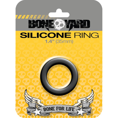 Boneyard Silicone Ring 35mm Black Black