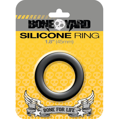 Boneyard Silicone Ring 45mm Black