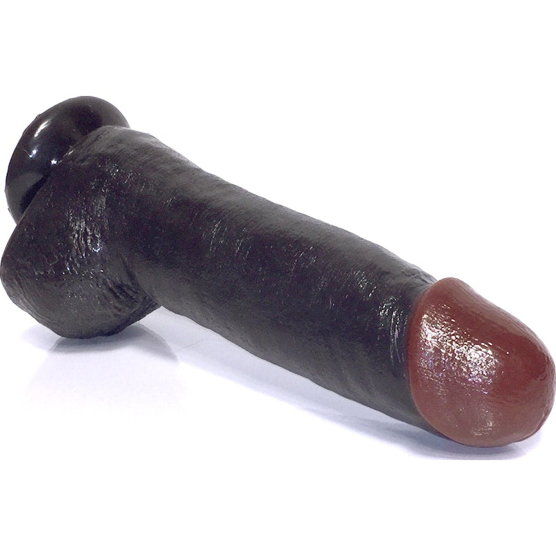 Dildo Black Balled 12in Black