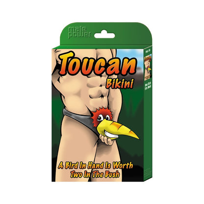 Toucan Bikini Novelty Underwear One Size Black